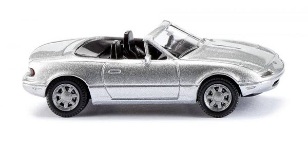Wiking 1:87 018807 Mazda MX5 - silverstone metallic