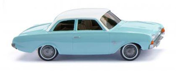 Wiking 1:87 020003 Ford 17M - lichtgrün mit weißem Dach