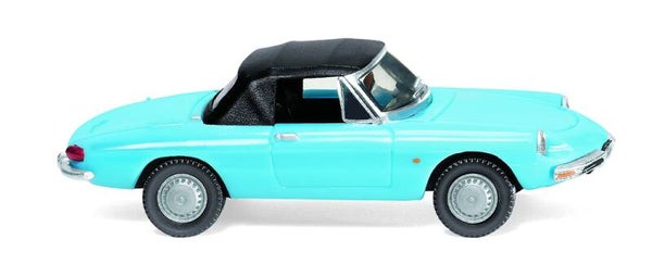 Wiking 1:87 020604 Alfa Spider - hellblau