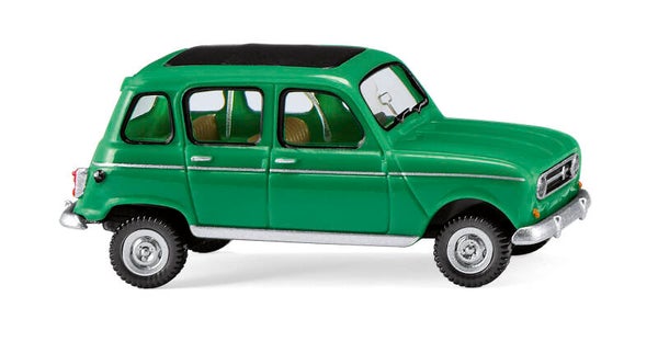 Wiking 1:87 022446 Renault R4 mit Faltdach - grün