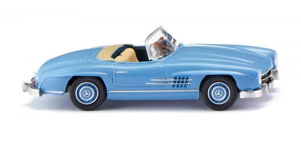 Wiking 1:87 023301 MB 300 SL Cabrio - hellblau