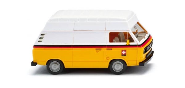 Wiking 1:87 029410 VW T3 Kastenwagen Hochdach "PTT"