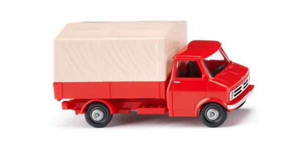 Wiking 1:87 035204 Pritschen-Lkw (Bedford) - blutorange