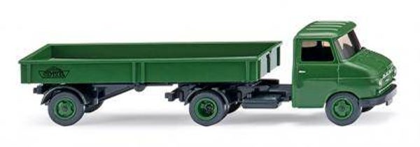 Wiking 1:87 035602 Pritschensattelzug (Opel Blitz) "Dinkel"