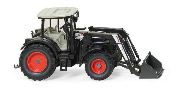 Wiking 1:87 036312 Claas Arion 640 mit Frontlader 150 - schwarz