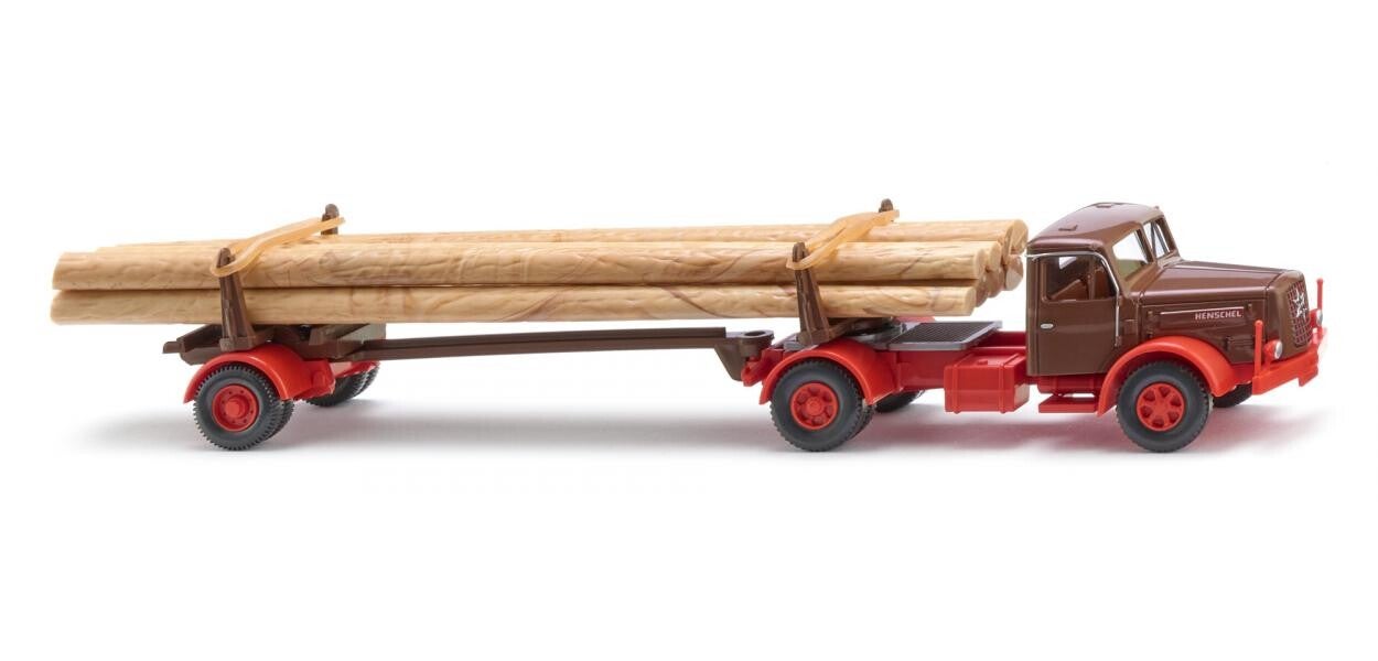 Wiking 1:87 039013 Langholztransporter (Henschel)