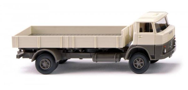 Wiking 1:87 041703 Pritschen-Lkw (Henschel HS 14/16) - perlweiß/quarzgrau
