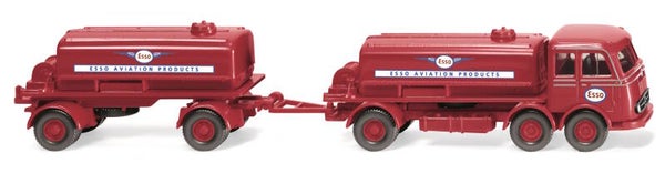 Wiking 1:87 042904 Tankwagenhängerzug (MB LP 333) "Esso"