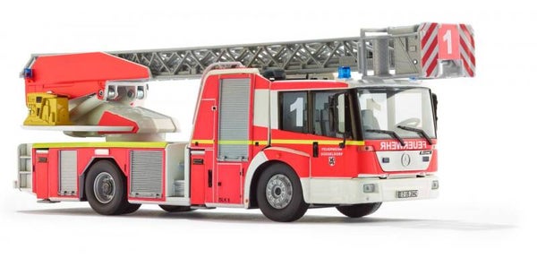 Wiking 1:43 043102 Feuerwehr - Drehleiter L32 Metz (MB Econic)