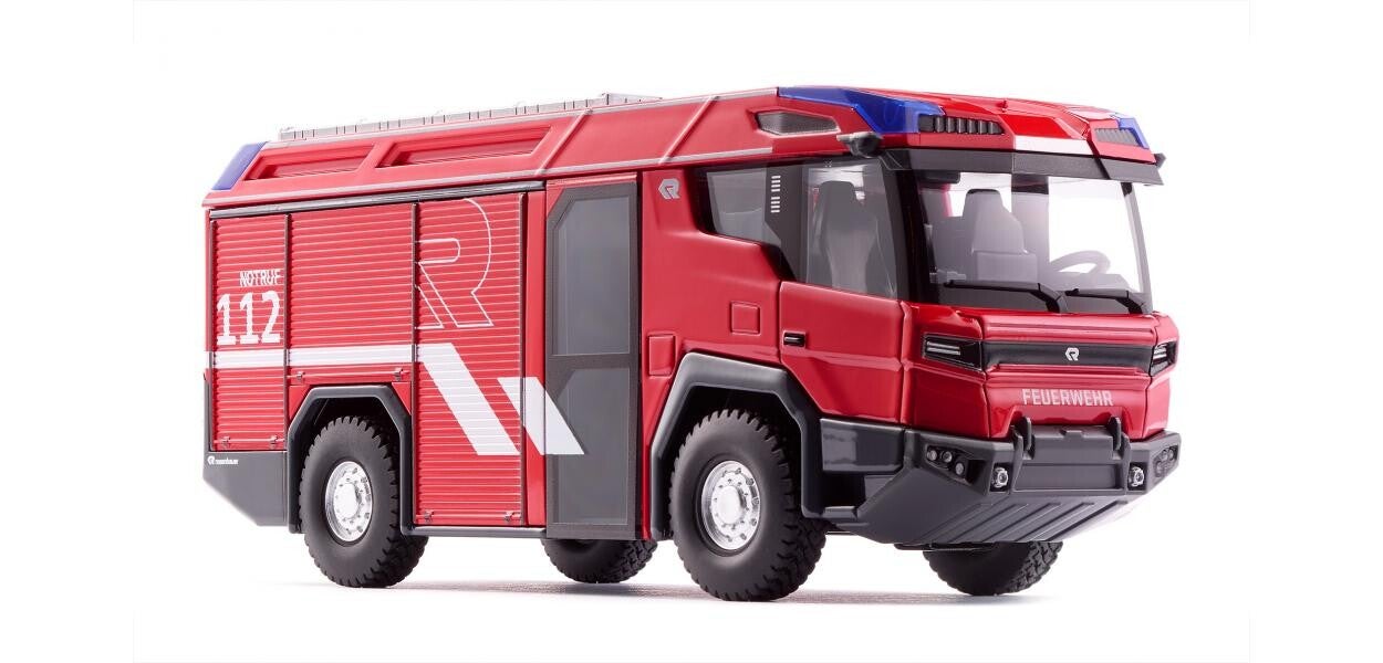 Wiking 1:43 043110 Feuerwehr - Rosenbauer RT "R-Wing Design"