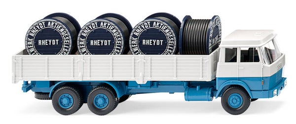 Wiking 1:87 043309 Hochbordpritschen-Lkw (Hanomag Henschel) "Kabelwerke Rheydt"