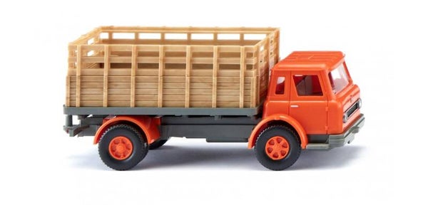 Wiking 1:87 044604 Gitteraufbau-Lkw (Int. Harvester) - orange