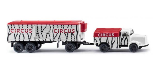 Wiking 1:87 049204 Schwerlastzug (MB L 3500) "Circus"