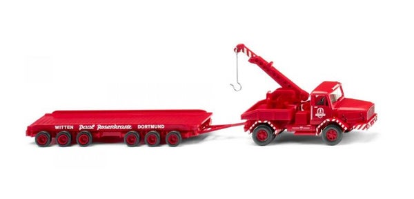 Wiking 1:87 04904 Tiefladehängerzug (Faun) "Rosenkranz"