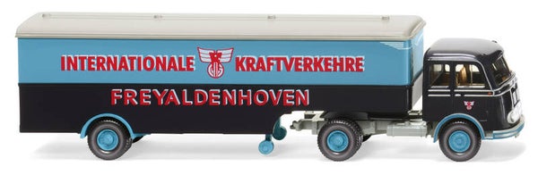 Wiking 1:87 051324 Koffersattelzug (MB Pullman) "Freyaldenhoven"