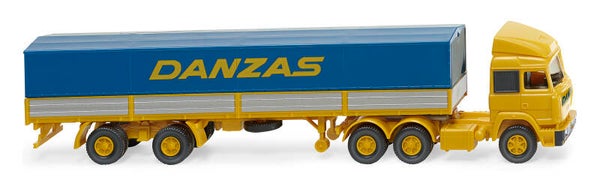 Wiking 1:87 051703 Pritschensattelzug (Iveco) "Danzas"