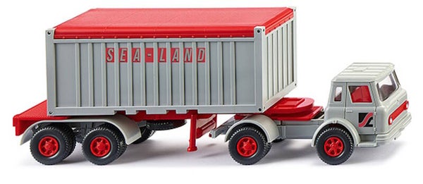 Wiking 1:87 052501 Containersattelzug 20' (Int. Harvester) "Sealand"