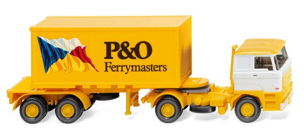 Wiking 1:87 052603 Containersattelzug 20' (DAF) "P & O"
