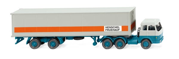 Wiking 1:87 052705 Containersattelzug (Hanomag Henschel) "HENSCHEL FRUEHAUF"