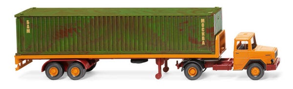 Wiking 1:87 055405 Flachpritschensattelzug (Magirus Deutz)