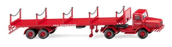 Wiking 1:87 055407 Rungensattelzug (Faun) "Rosenkranz"