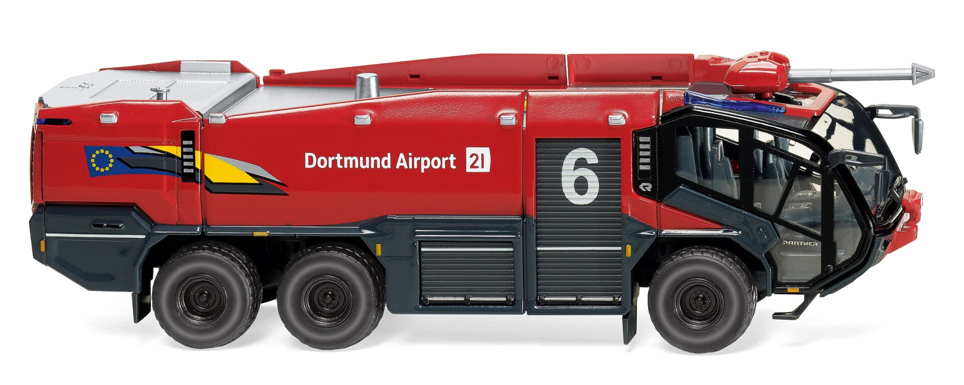 Wiking 1:87 062648 Feuerwehr - Rosenbauer FLF Panther 6x6 "Dortmund"