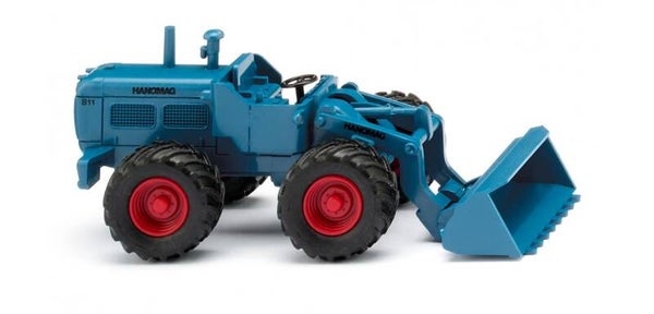 Wiking 1:87 065111 Radlader (Hanomag) - azurblau