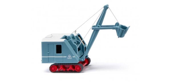 Wiking 1:87 066049 Raupenseilbagger (Krupp Ardelt) - pastellblau