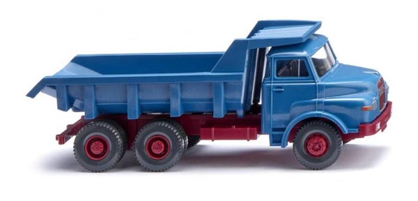 Wiking 1:87 067002 Muldenkipper (MAN) - brillantblau