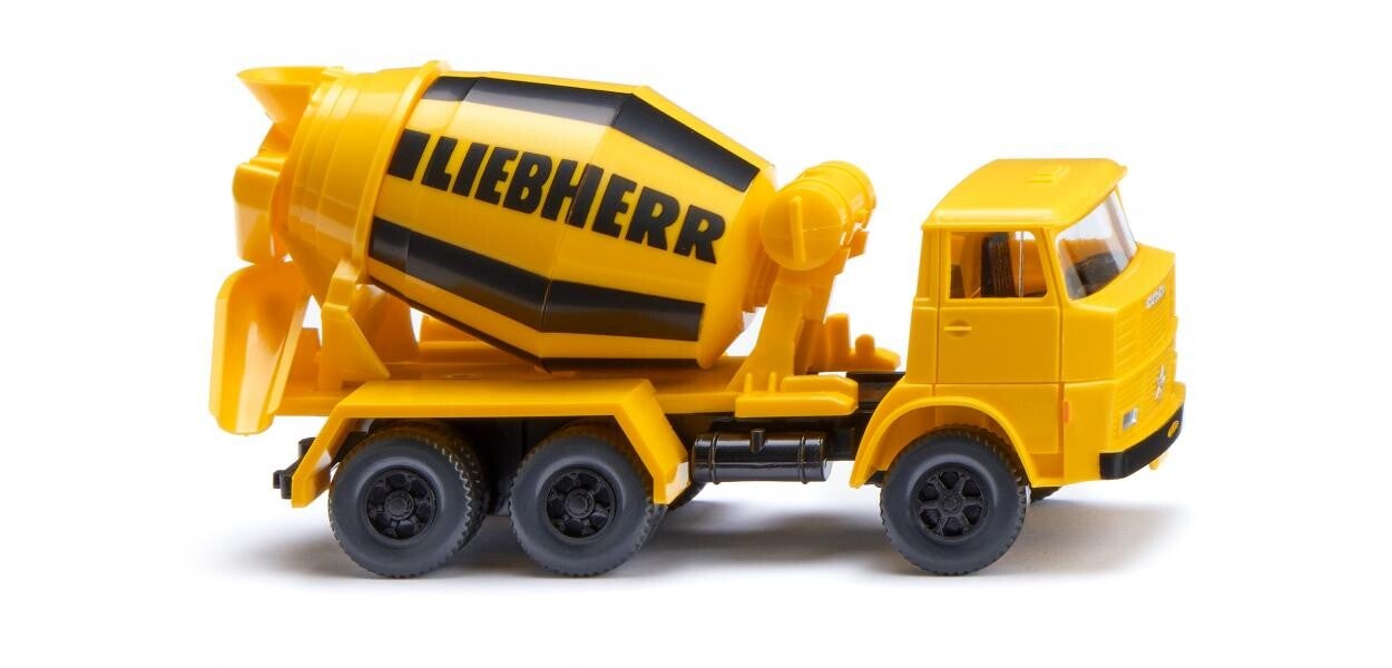 Wiking 1:87 068210 Betonmischer (Henschel HS 14/16) "Liebherr"
