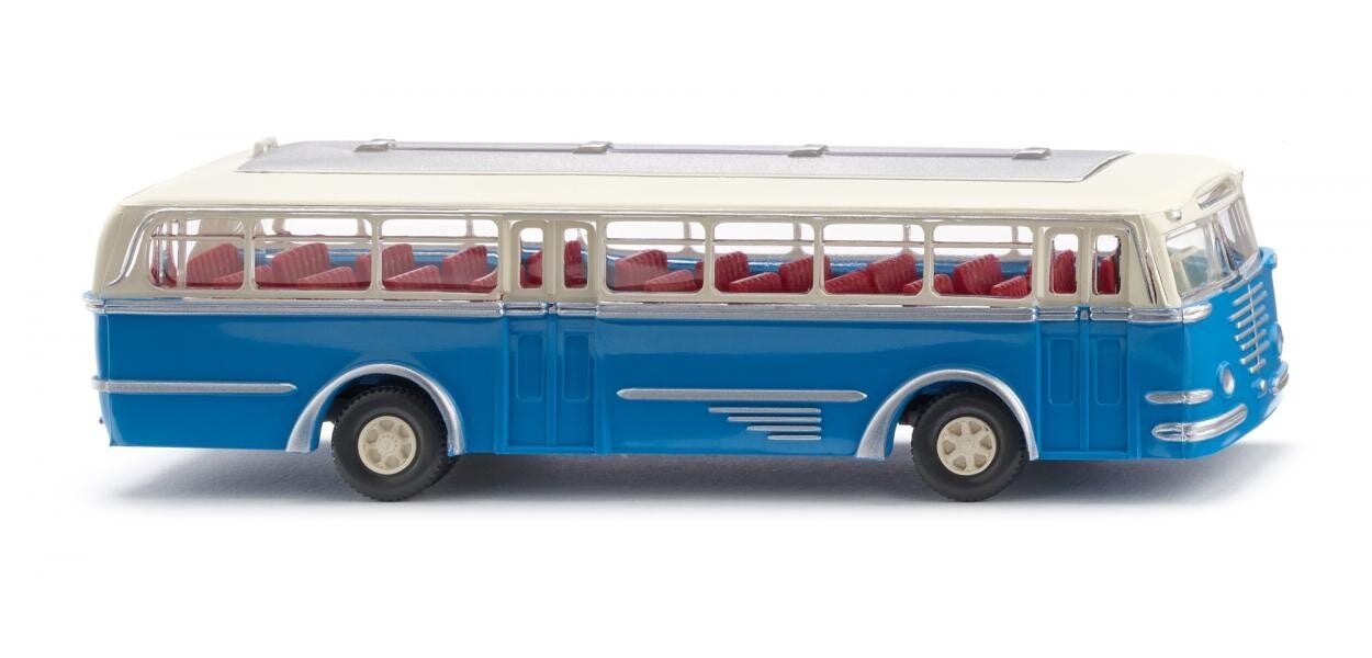 Wiking 1:87 072003 Büssing Trambus - himmelblau/hellelfenbein