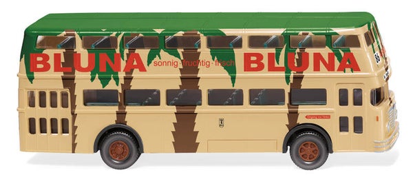 Wiking 1:87 072205 Doppeldeckerbus D2U (Büssing) "Bluna"