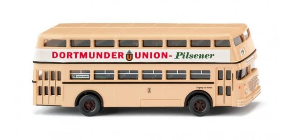 Wiking 1:87 072206 Doppeldeckerbus D2U (Büssing) "Dortmunder Union"