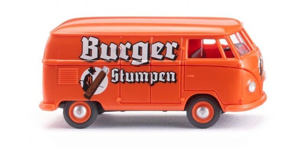 Wiking 1:87 078818 VW T1 (Typ 2) Kastenwagen "Burger Stumpen"