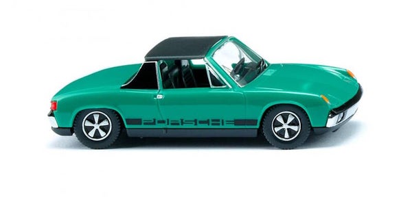 Wiking 1:87 079208 VW Porsche 914 - grün