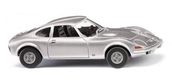 Wiking 1:87 080410 Opel GT - silber-metallic