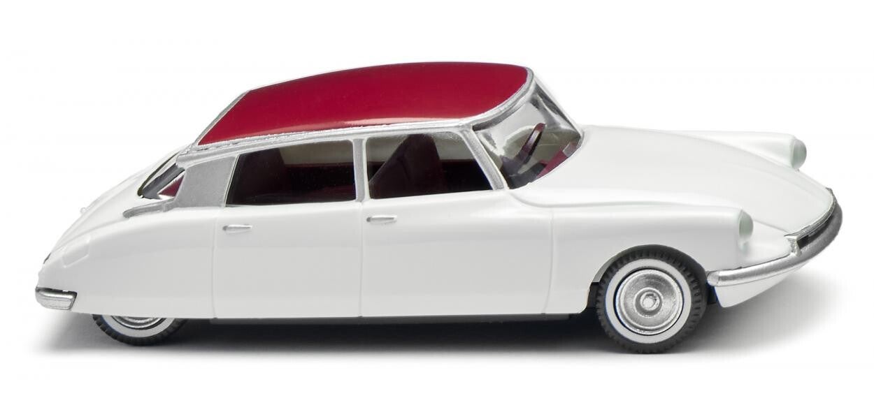 Wiking 1:87 080713 Citroën ID 19 - weiß/rubinrot