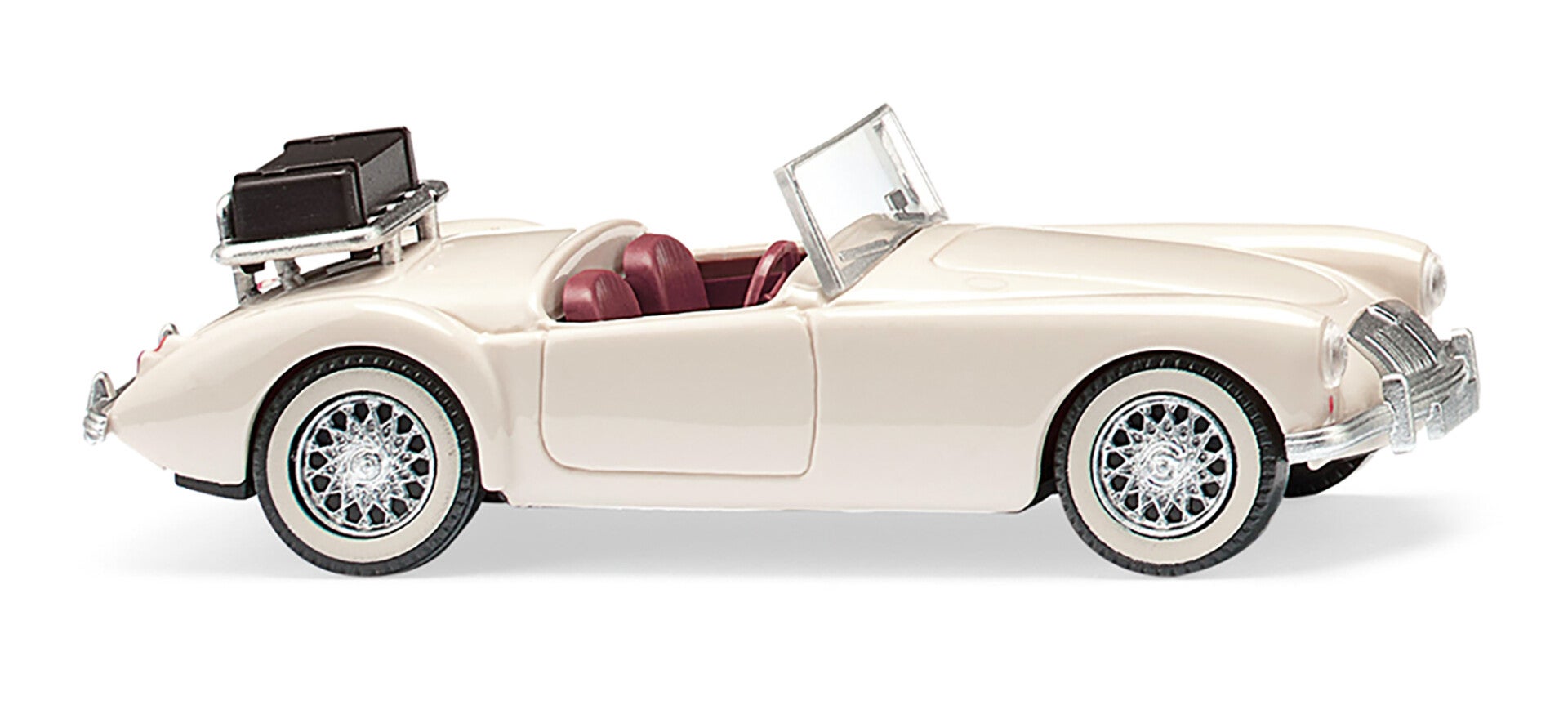 Wiking 1:87 081805 MG A Roadster - perlweiß