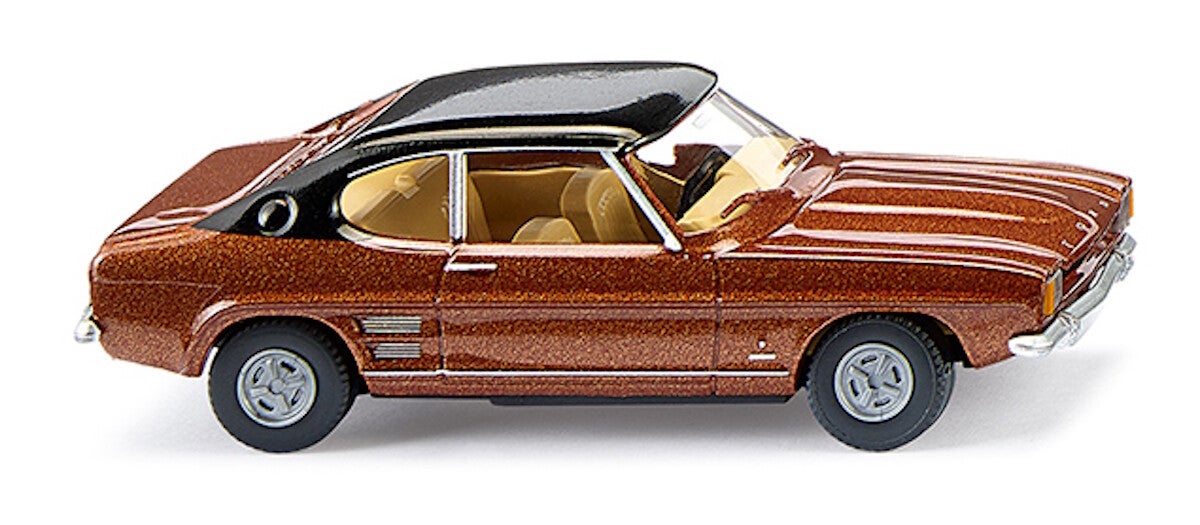 Wiking 1:87 082108 Ford Capri I - kupferbraun met mit schwarzem Dach