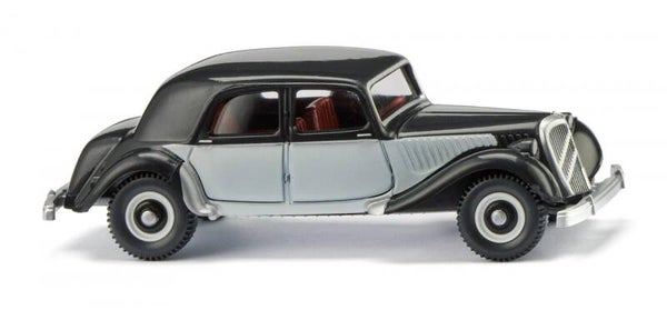 Wiking 1:87 082204 Citroën 15 SIX - schwarz/weiß
