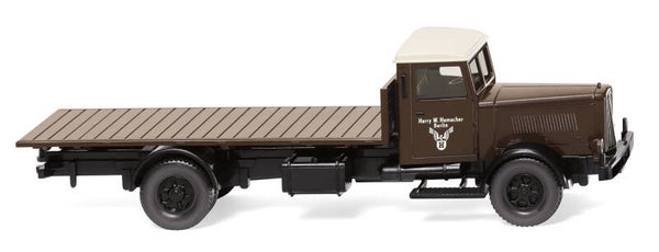 Wiking 1:87 084602 Flachpritschen-Lkw (Hanomag) "Spedition Hamacher"