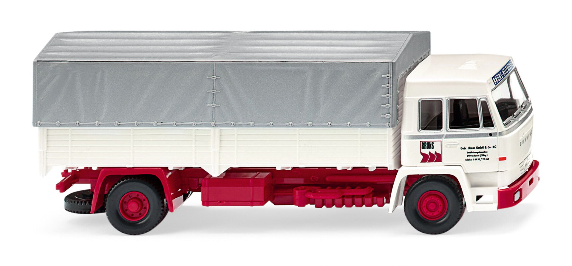 Wiking 1:87 084911 Pritschen-Lkw (Büssing BS 16 L) "Bruns"