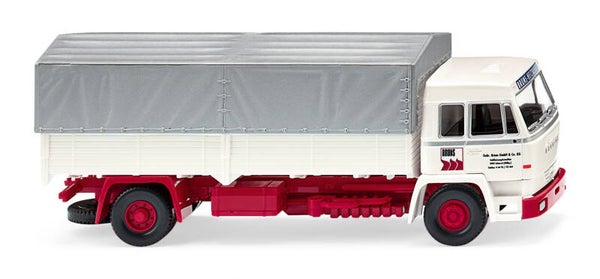 Wiking 1:87 084911 Pritschen-Lkw (Büssing BS 16 L) "Bruns"