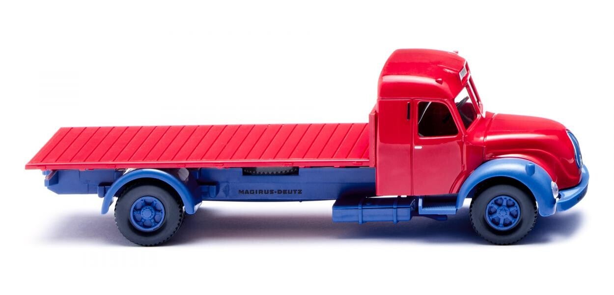 Wiking 1:87 085508 Flachpritschen-Lkw (Magirus S 7500) "Kabelwerk Rheydt"