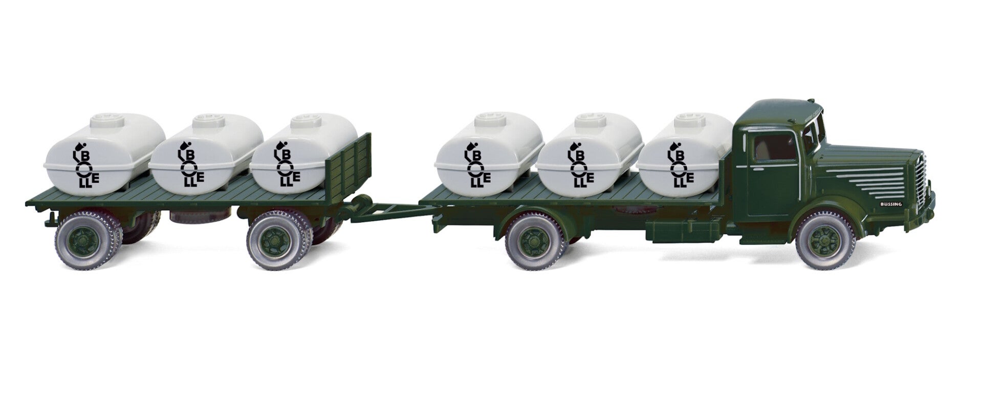 Wiking 1:87 085602 Behelfstankzug (Büssing 8000) "Bolle"