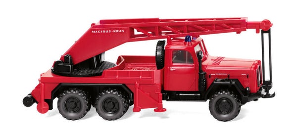Wiking 1:87 086149 Feuerwehr - Kranwagen KW 15 (Magirus Uranus)