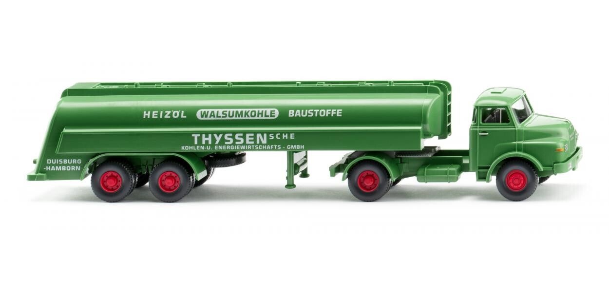 Wiking 1:87 088246 Tanksattelzug (MAN) "Thyssen"