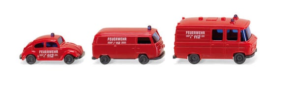 Wiking 1:160 093449 Feuerwehr - Einsatzfahrzeuge