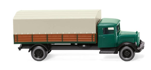 Wiking 1:160 094307 Pritschen-Lkw (MB L 2500) - kieferngrün