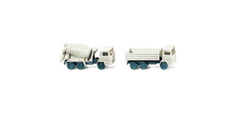 094507 Betonmischer und Pritschenkipper (1:160)